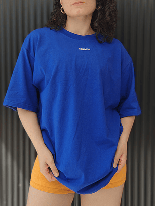 Polera Oversize Azul