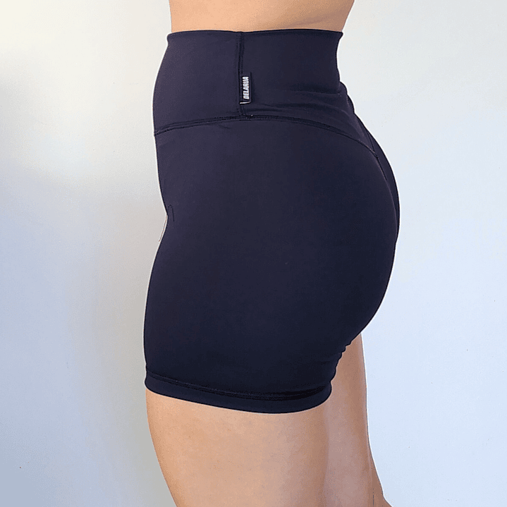 Short Balance negro v shape azul marino 5