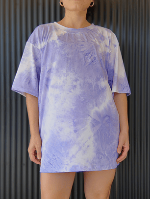 Polera Libre tie dye Lila 