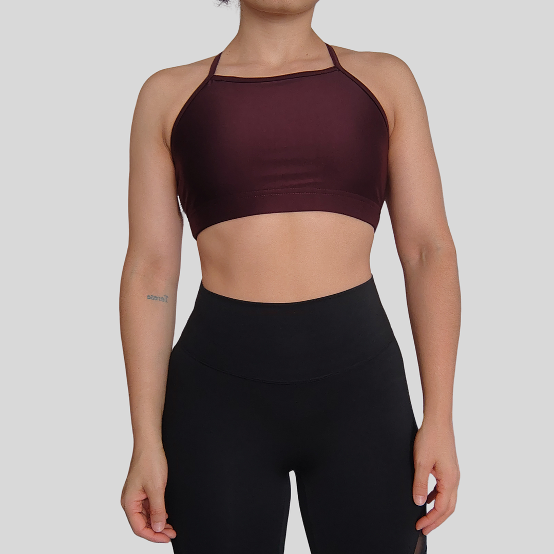 Top básico Cher Guinda oscuro 1