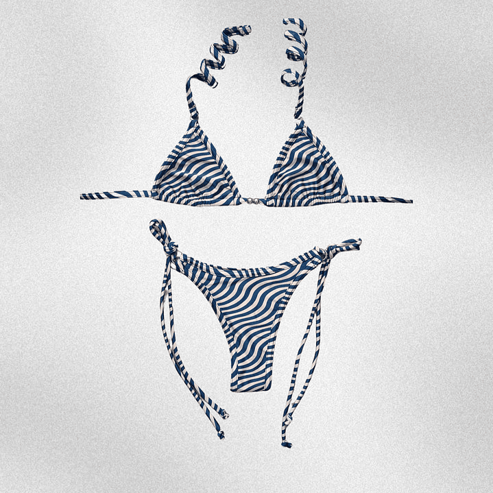 Top Triangulo argolla Waves  3