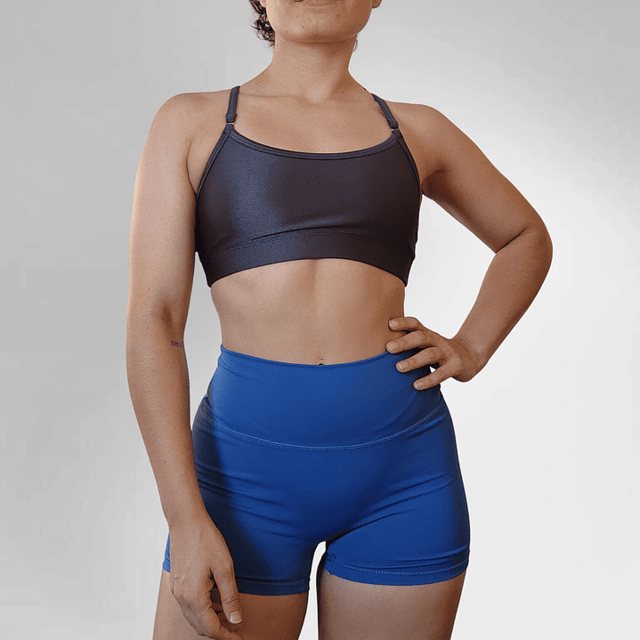 Top Iggy Gris satín  1