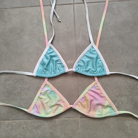 Set 2 top triangulo S 