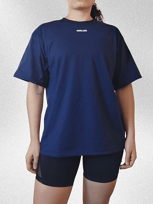 Polera Oversize Azul 