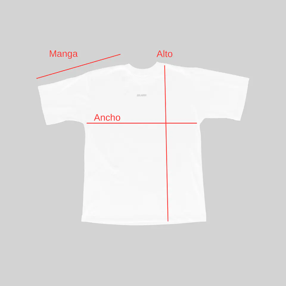 Polera Oversize Azul S 2