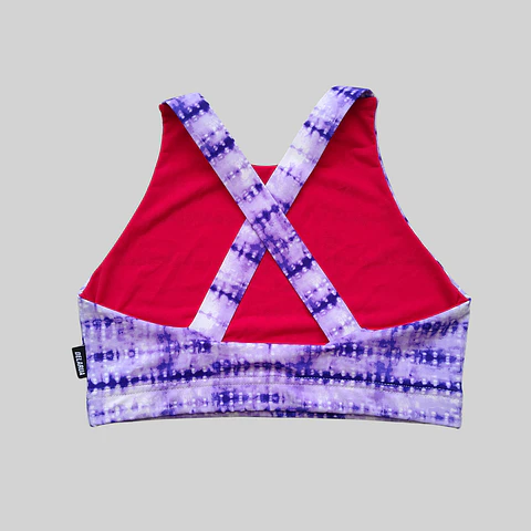 Top Cruz morado tie dye L