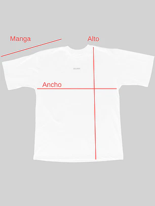 Polera Oversize Celeste