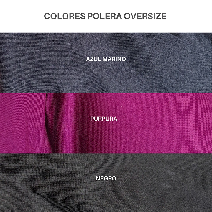 Polera Manga larga Oversize  2
