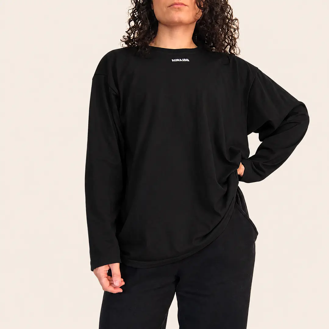 Polera Manga larga Oversize  1
