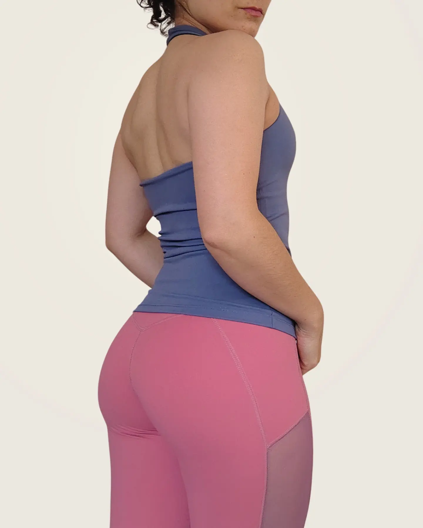 Top Vera halter bluestone 2