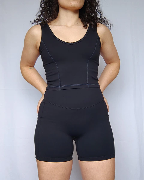 Set top Serena + short Pocket