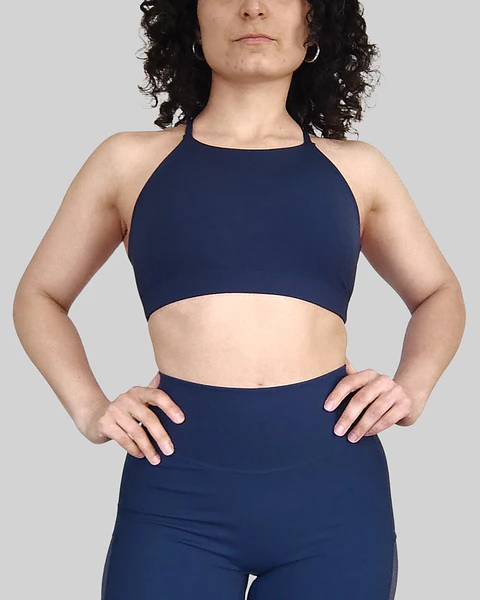 Top deportivo Cher Azul Petróleo 