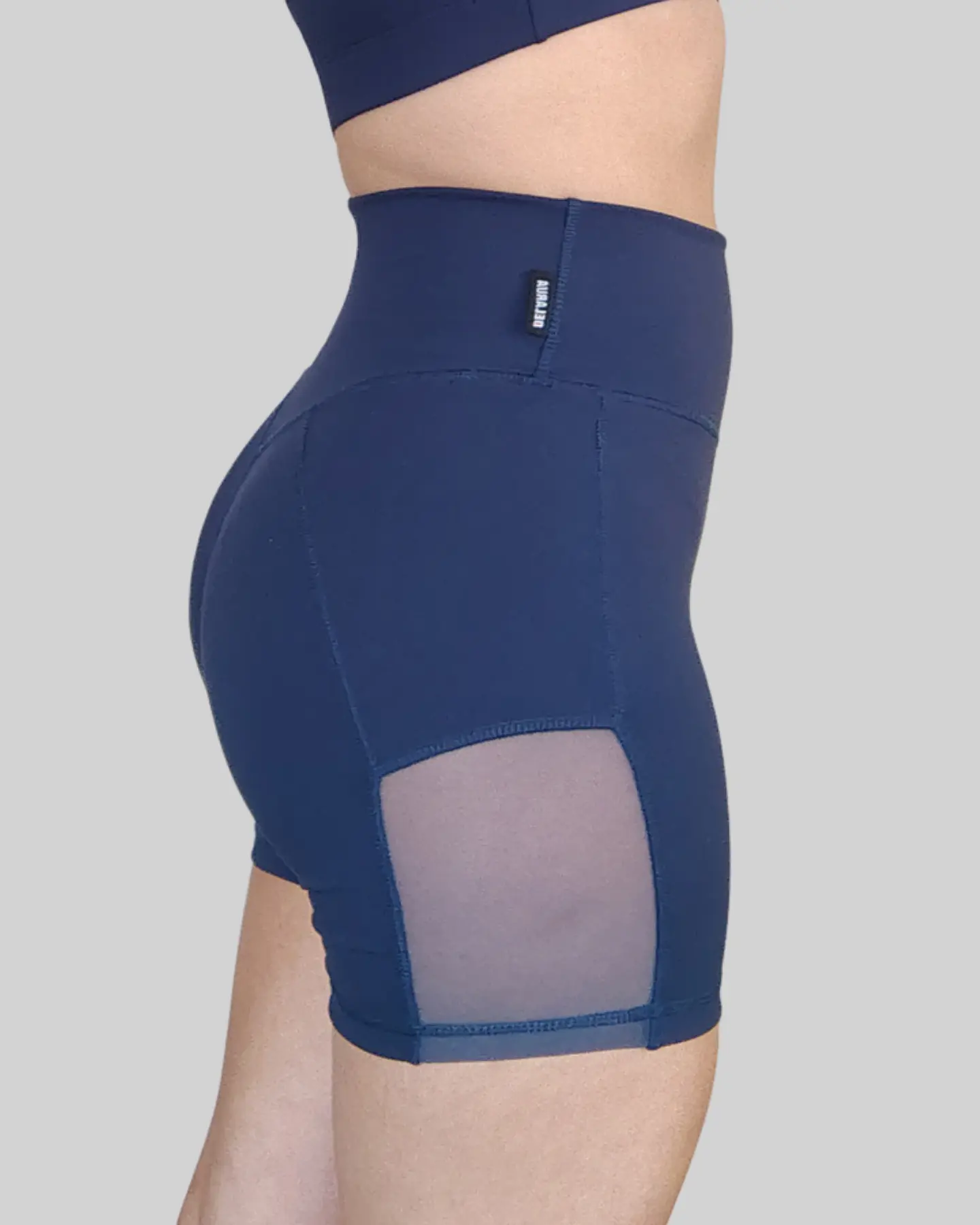 Set top deportivo Cher + Short deportivo Nini azul petróleo M 3