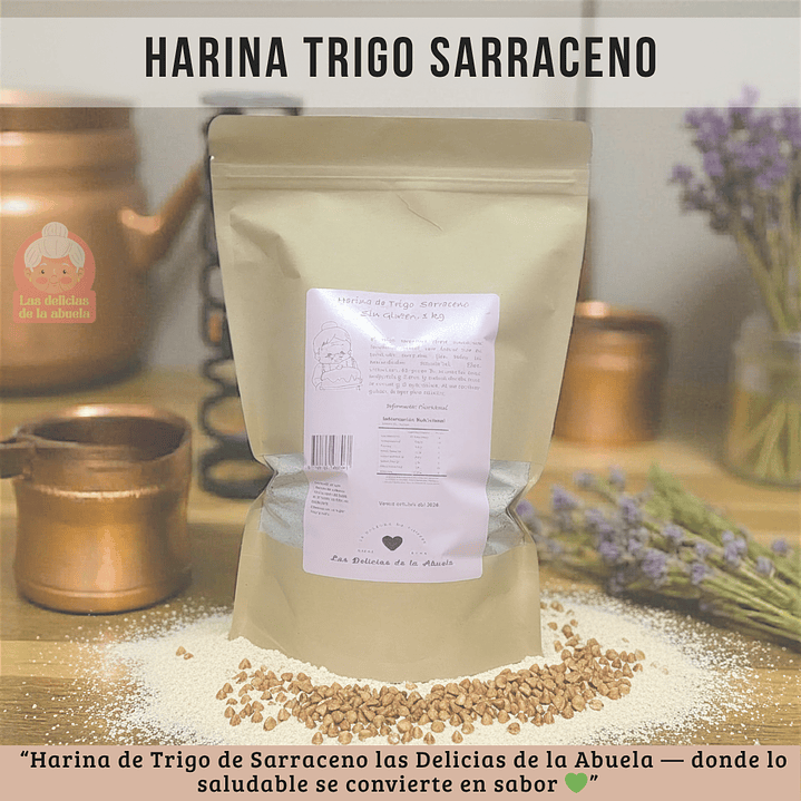 Harina Trigo Sarraceno sin gluten 2