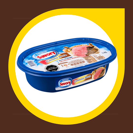 Helado Casatta Brick 1lt