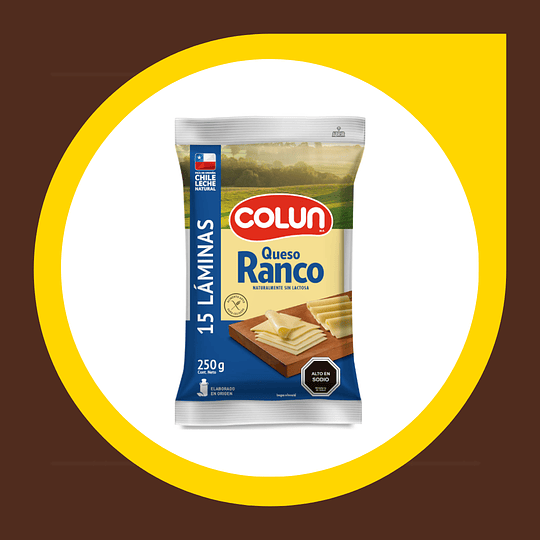 Queso Ranco 15 Laminas