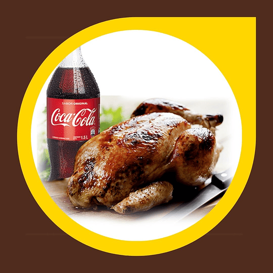 Pollo Asado + Coca Cola Original 1.5