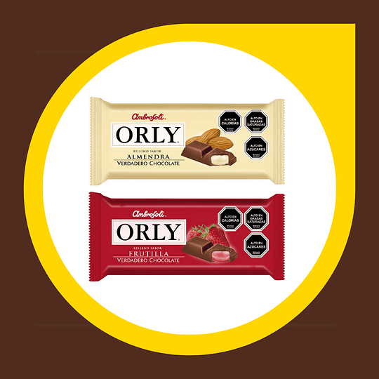 Chocolate Orly Variedades 100gr