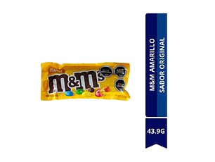 M&M AMARILLO 43.9 G SABOR MANI