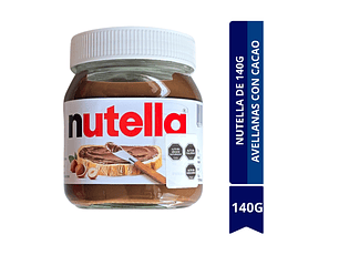 NUTELLA DE CREMA DE AVELLANAS CON CACAO 140G