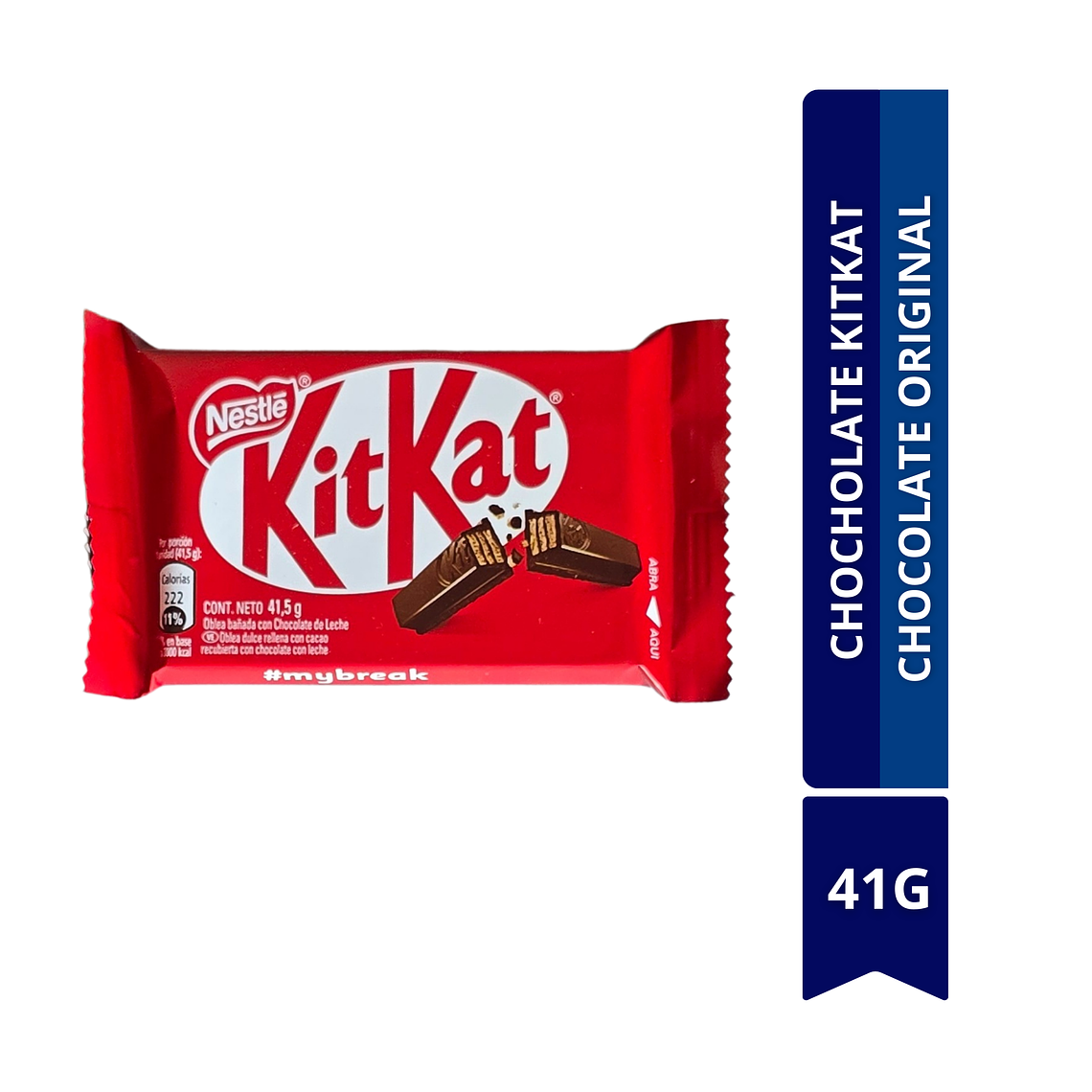 CHOCHOLATE KITKAT DE CHOCOLATE ORIGINAL 41G 1