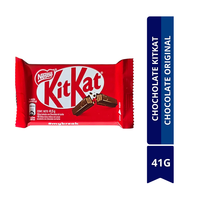 CHOCHOLATE KITKAT DE CHOCOLATE ORIGINAL 41G 1