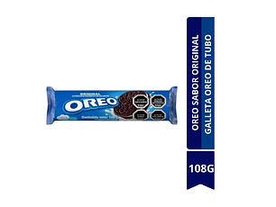 OREO SABOR ORIGINAL GALLETA OREO DE TUBO 108G