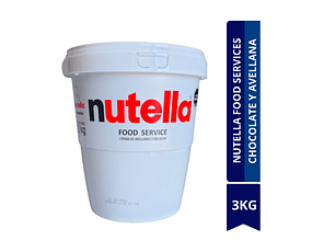 NUTELLA FOOD SERVICES CHOCOLATE Y AVELLANA  3KG 