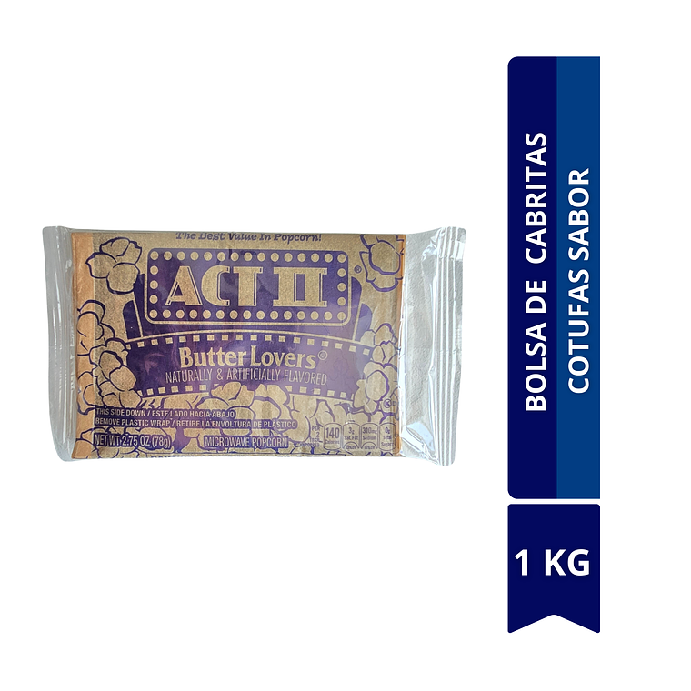 CAJA DE CABRITAS ACI ll 32 UNID COTUFAS CON SABOR A MANTEQUILLA 1