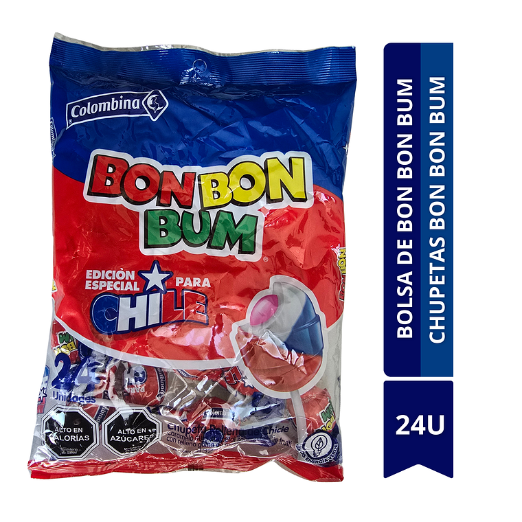 BOLSA DE BON BON BUM DE 24 UNIDADES  1