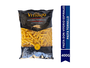 PASTA DON VITORIO ESPIRALES 400G 