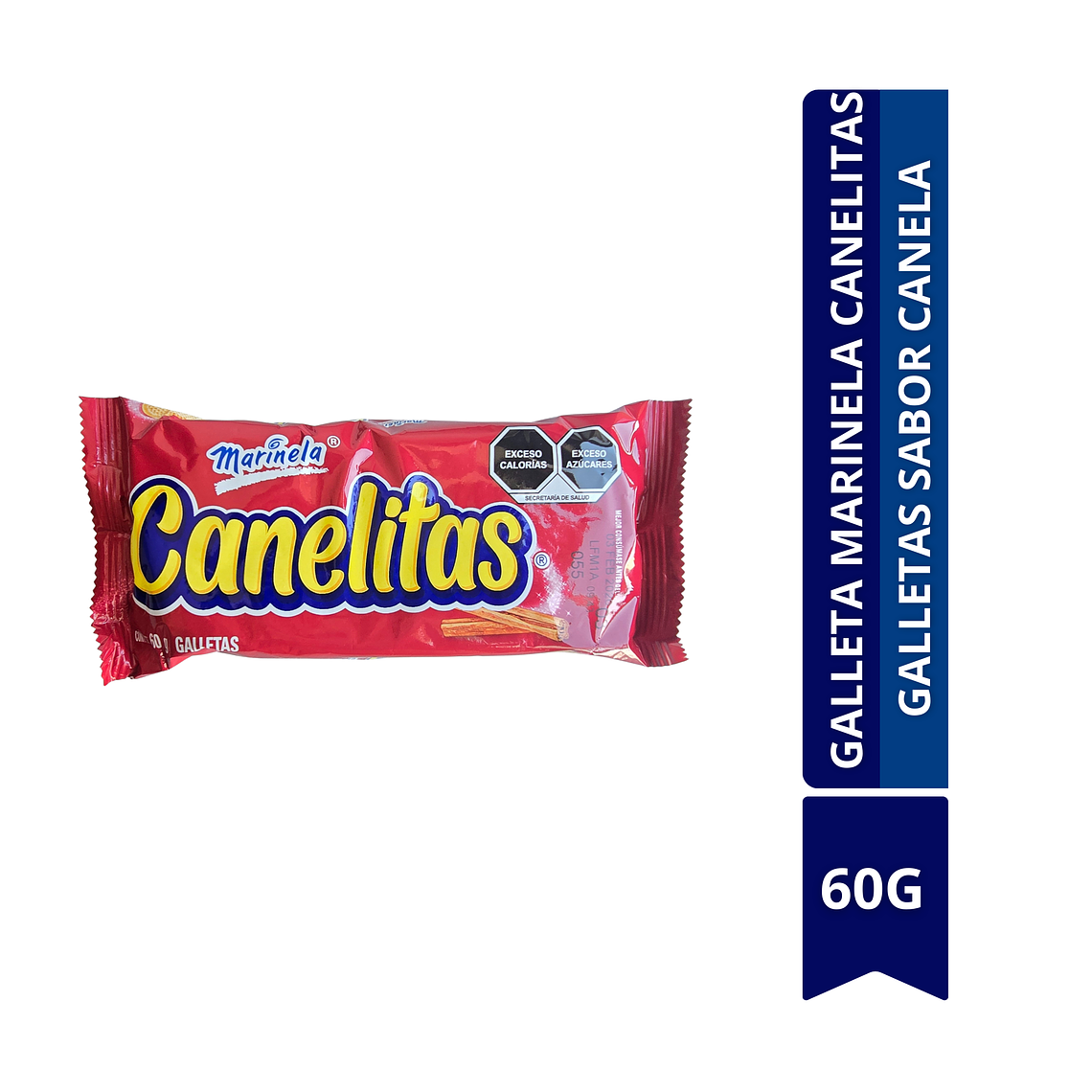 GALLETA MARINELA CANELITAS DE 60G  1