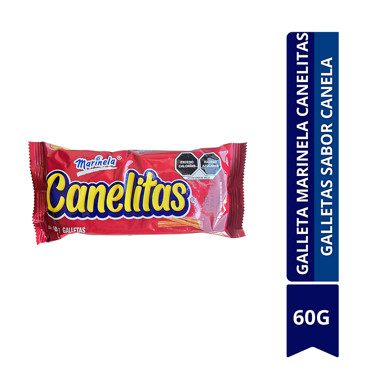 GALLETA MARINELA CANELITAS DE 60G  1
