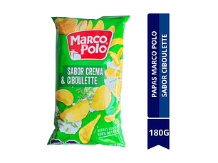 PAPAS MARCO POLO SABOR CIBOULETTE 180G