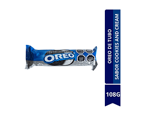 Oreo de Tubo 108 g Sabor Cookies and Cream