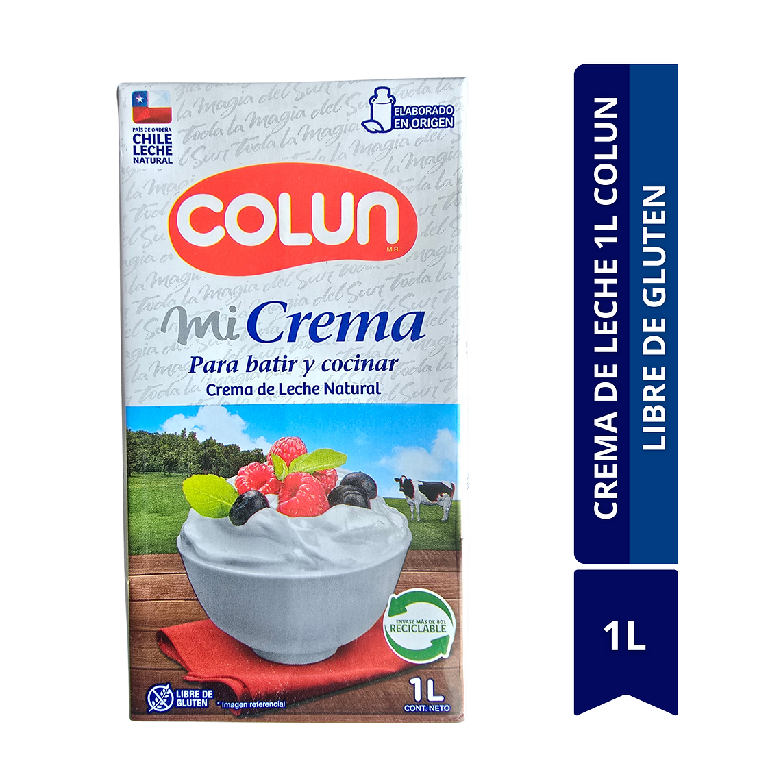 CREMA DE LECHE 1L COLUN 1