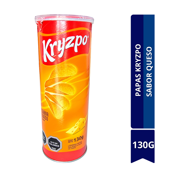 PAPAS KRYZPO SABOR QUESO 130G	 1