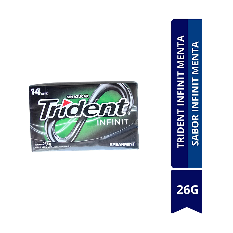 CAJA DE TRIDENT 12 UND SABOR INFINIT 1