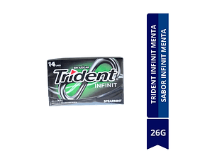 TRIDENT INFINIT MENTA SABOR INFINIT MENTA 14 UNID	