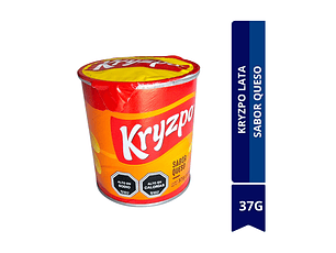 DISPLAY DE PAPAS KRYZPO SABOR DE QUESO DE 6 UNID	