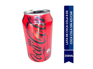 DISPLAY DE LATA DE COCA COLA 0	LATA DE 350ML 