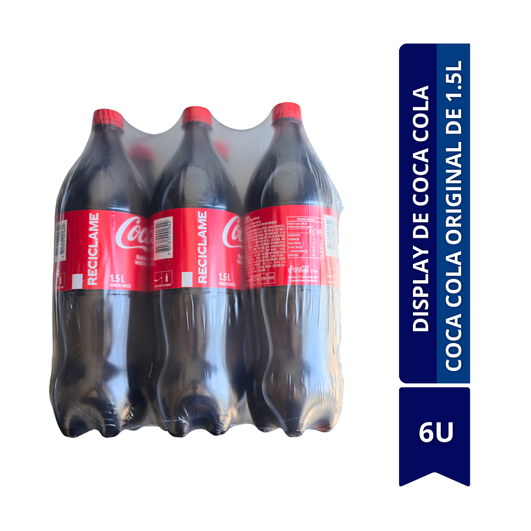 COCA COLA ORIGINAL DE 1.5L  2
