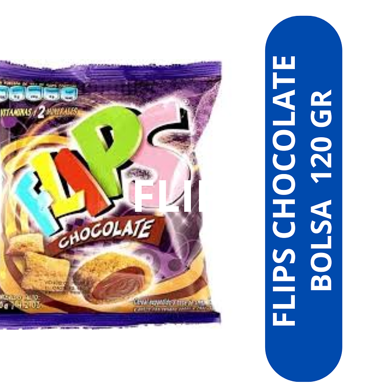 FLIPS CHOCOLATE  DE 120 GR 1