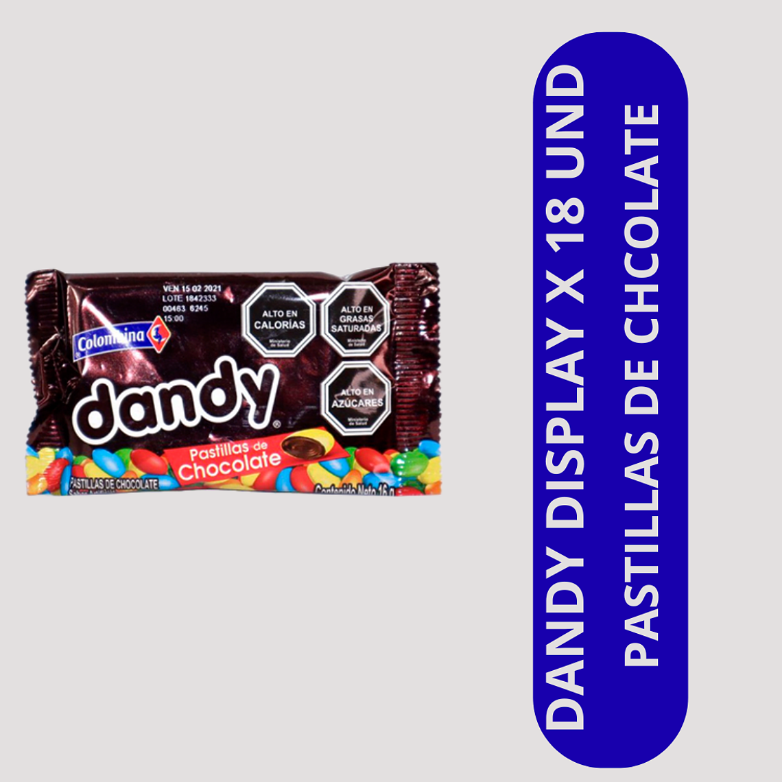CAJA DE DANDY X 18 UND  2