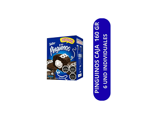 PINGUINO INDIVIDUAL CAJITA X 6 UND 