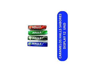 CARAMELOS HALLS SABORES SURTIDOS