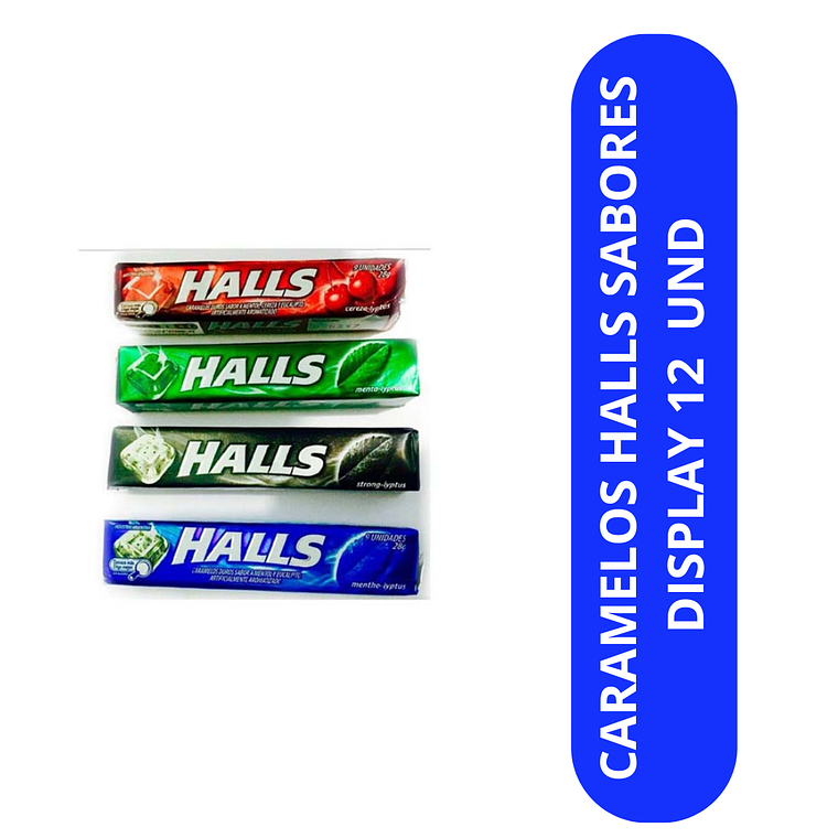 CARAMELOS HALLS SABORES SURTIDOS 1