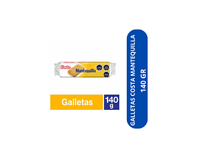 GALLETAS COSTA SABOR MANTEQUILLA 