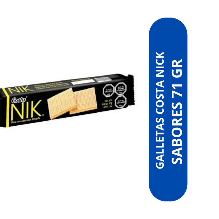 GALLETAS NICK SABORES VARIADOS  2