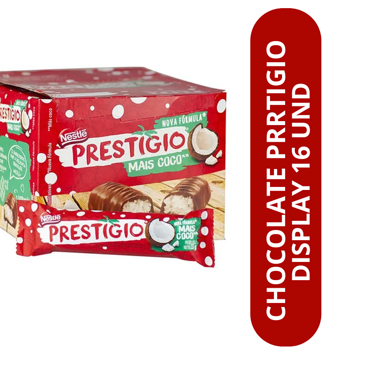 CHOCOLATE PRESTIGIO DISPLAY 16 UND  2